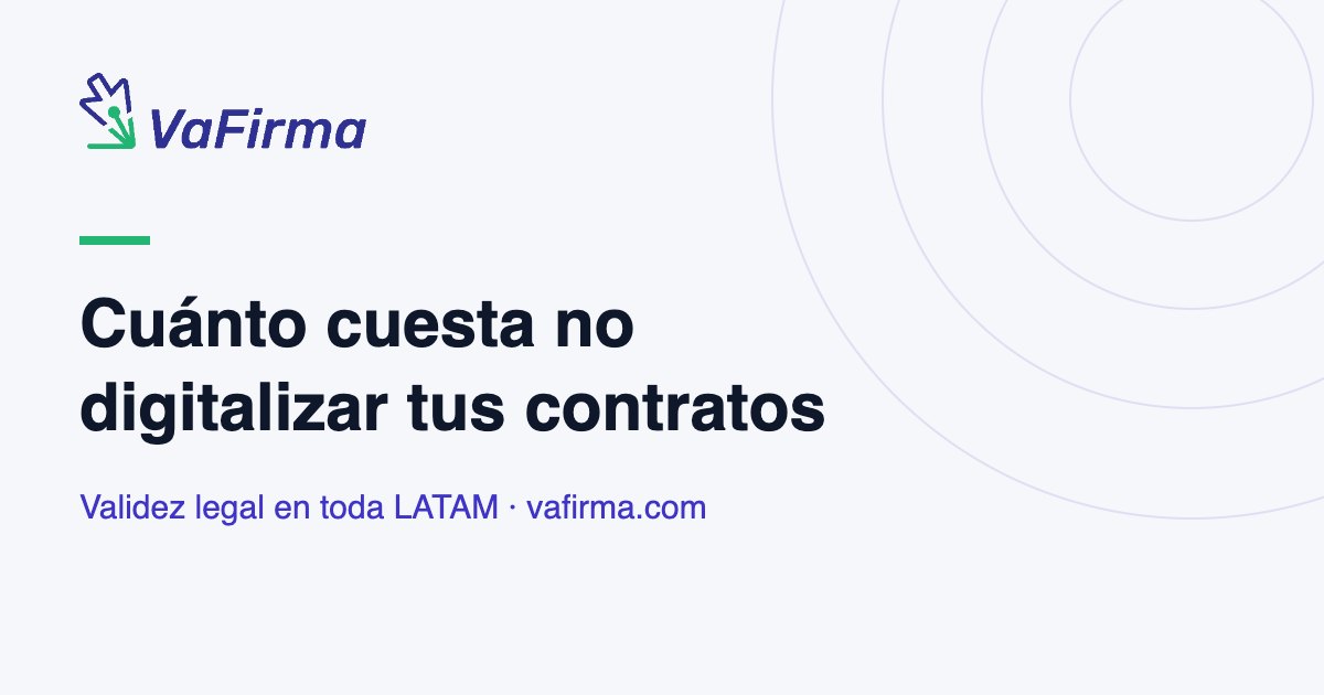 Cuánto cuesta no digitalizar tus contratos