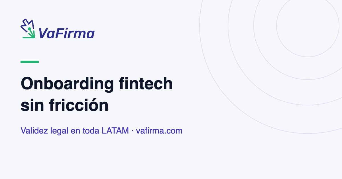 Onboarding fintech sin fricción