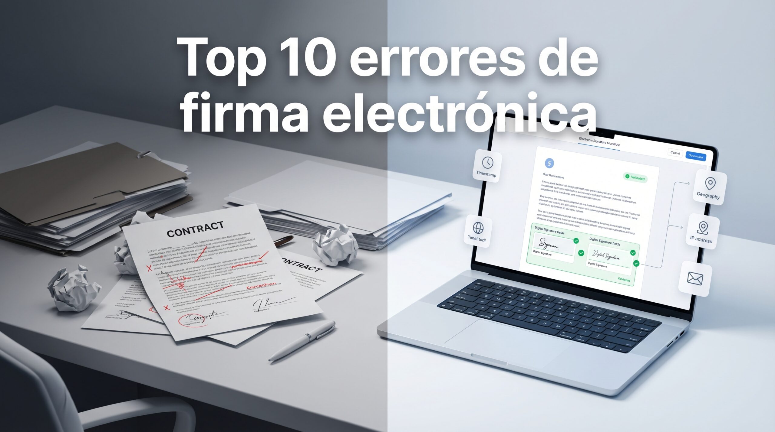 10 errores al implementar firma electrónica en empresas Errores comunes al implementar firma electrónica en empresas de LATAM