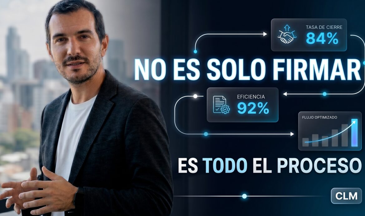 Firma electrónica y CLM gestión de contratos