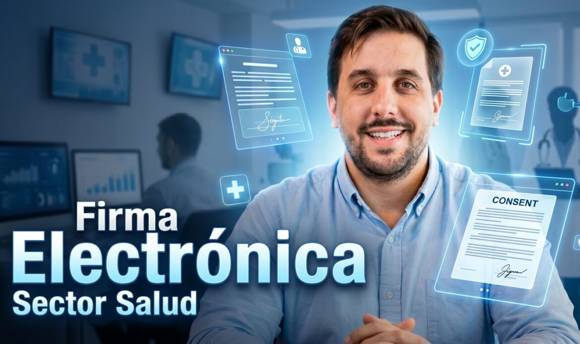 Firma electrónica en sector salud